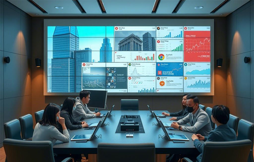 大型多媒体会议厅全套解决方案