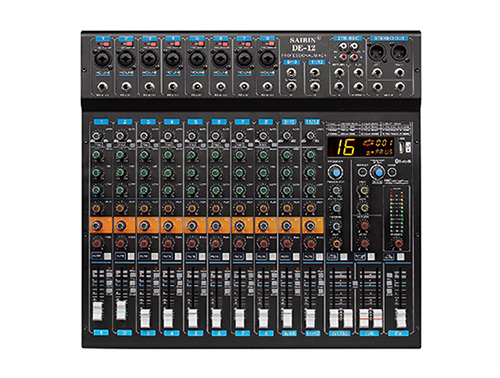 SAIBIN赛滨（MG系列）12路调音台(2编组)MG-12