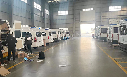 杭州急救中心调度指挥车