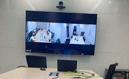 太平金融新职场会议室